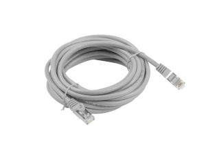 Кабел Lanberg patch cord CAT.6 FTP 5m, grey