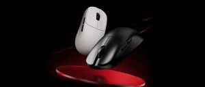 VXE професионална геймърска мишка Wireless Gaming Mouse MAD R 8K SET - Omron Optical Microswitches, White