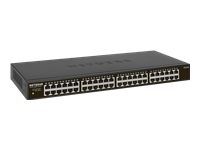 NETGEAR GS348 48-Port Gigabit Ethernet Unmanaged Switch Rackmount Fanless Metal Cost-effective Low-power consumption