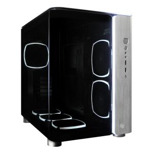 Montech кутия KING 95 Ultra, Dual Chamber Mid-tower Case, 6 ARGB Fans, Aluminium, Space Grey