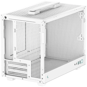 DeepCool CH160 WH, Mini Tower, Mini-ITX, 2xUSB3.0, 1xType-C Gen 2, 1xAudio, Mesh Panel, White, R-CH160-WHNGI0-G-1