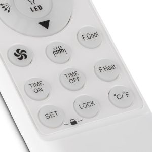 Hama Universal Remote Control for Air-Conditioning Systems and Units, Infra-Red, Wall Bracket