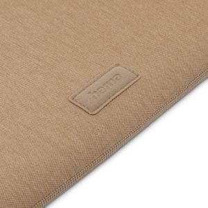 Hama "Jersey" Laptop Sleeve, from 34 - 36 cm (13.3"- 14.1"), sand