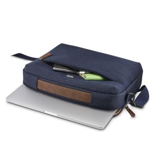 Hama "Casual" Laptop Bag, from 34 to 36 cm (13.3" - 14.1"), Blue