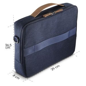 Hama "Casual" Laptop Bag, from 34 to 36 cm (13.3" - 14.1"), Blue