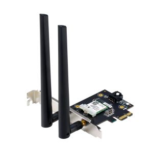 Адаптер Asus PCI-E Adapter, PCE-AXE5400, AXE5400, Tri-Band, Bluetooth 5.2, WPA3, OFDMA, MU-MIMO