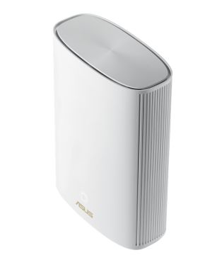 Меш система Asus Mesh WiFi, ZenWiFi AX Hybrid XP4 1PK, AX1800 + AV1300, Dual-Band, coverage up to 260m2, Quad-Core 1.2GHz CPU, 256MB/512MB Flash/RAM, Gigabit, AiProtection Pro, Adaptive QoS, VPN server/client, IPTV, OFDMA, Beamforming, AiMesh, White