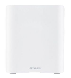 Меш система Asus Mesh WiFi system, ZenWiFi BT8 1PK, BE14000, Tri-Band, coverage up to 280m2, Tri-Core 1.8GHz CPU, 128MB/1GB Flash/RAM, 2.5G dual-port, Smart Home Master SSIDs, AiProtection Pro, Adaptive QoS, VPN server/client, IPTV, OFDMA, AiMesh,White