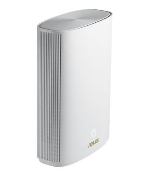 Меш система Asus Mesh WiFi, ZenWiFi AX Hybrid XP4 2PK, AX1800 + AV1300, Dual-Band, coverage up to 500m2, Quad-Core 1.2GHz CPU, 256MB/512MB Flash/RAM, Gigabit, AiProtection Pro, Adaptive QoS, VPN server/client, IPTV, OFDMA, Beamforming, AiMesh, White