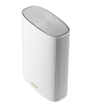 Меш система Asus Mesh WiFi, ZenWiFi AX Hybrid XP4 2PK, AX1800 + AV1300, Dual-Band, coverage up to 500m2, Quad-Core 1.2GHz CPU, 256MB/512MB Flash/RAM, Gigabit, AiProtection Pro, Adaptive QoS, VPN server/client, IPTV, OFDMA, Beamforming, AiMesh, White