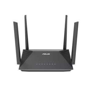 Рутер Asus Wireless Router, RT-AX52, Dual-Band, Dual-Core 1.3GHz CPU, 128MB/256MB, Gigabit, Instant Guard, Traditional QoS, VPN server/client, IPTV, OFDMA, Beamforming, AiMesh