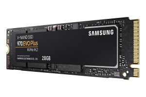 SSD SAMSUNG 970 EVO Plus, 250 GB, M.2 Tip 2280, MZ-V7S250BW