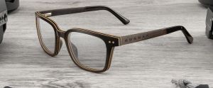 Компютърни очила GUNNAR Muir Ebony (wood), Amber