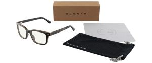 Компютърни очила GUNNAR Muir Ebony (wood), Clear Pro