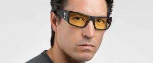 Компютърни очила GUNNAR Overwatch Reaper Black Ash - Amber