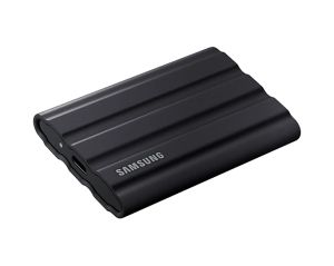 Hard disk Samsung Portable NVME SSD T7 Shield 2TB , USB 3.2 Gen2, Rugged, IP65, Read 1050 MB/s Write 1000 MB/s, Black