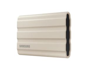 Hard disk Samsung Portable NVME SSD T7 Shield 2TB , USB 3.2 Gen2, Rugged, IP65, Read 1050 MB/s Write 1000 MB/s, Beige