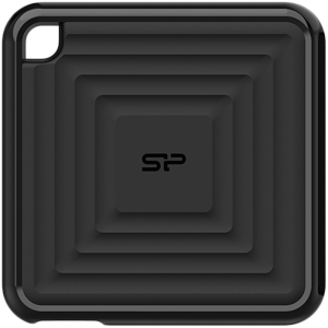 SSD extern Silicon Power PC60, 256 GB, USB 3.2, Type-C, negru