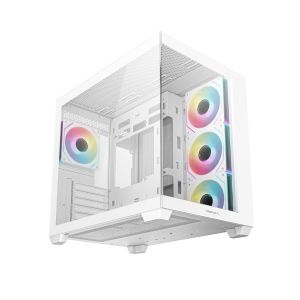 DeepCool Case ATX - CG530 4F White - 4 ARGB Fans