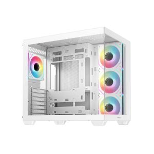 DeepCool Case ATX - CG530 4F White - 4 ARGB Fans