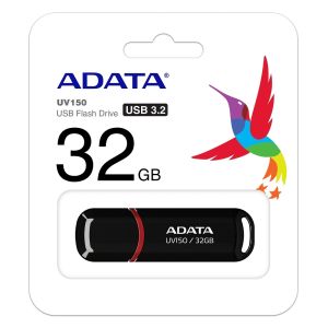 Памет Adata 32GB UV150 USB 3.2 Gen1-Flash Drive Black