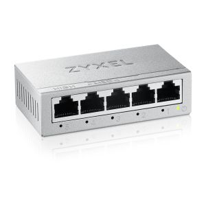 Комутатор ZyXEL GS-105B v5, 5-Port MINI Desktop Gigabit Ethernet Switch