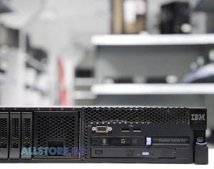 IBM System x3650 M2, Intel Xeon Quad-Core, 8192MB RDIMM DDR3, NO HDD SAS 2.5", Rack Mount 2U, Grade A