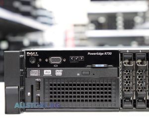 Dell PowerEdge R730, Intel Xeon 8-Core E5, 64 GB RDIMM DDR4, FĂRĂ HDD SAS 2,5", montare în rack 2U, grad A