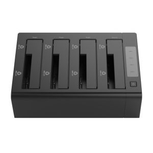 Orico Storage - HDD/SSD Dock/Duplicator - 4x 2.5 and 3.5 inch USB3.0, black - 6648US3-C