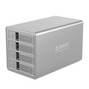 Orico Storage - HDD Dock - 4 BAY with RAID, Aluminium - 9548RU3