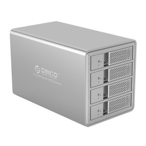 Orico Storage - HDD Dock - 4 BAY with RAID, Aluminium - 9548RU3