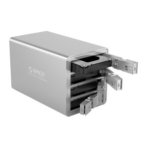 Orico Storage - HDD Dock - 4 BAY with RAID, Aluminium - 9548RU3