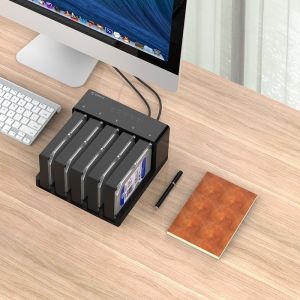 Orico Storage - HDD/SSD Dock/Duplicator - 5x 2.5 and 3.5 inch USB3.0 - 6558US3