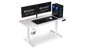 Gaming Desk ENDORFY - Atlas L Electric - Onyx White