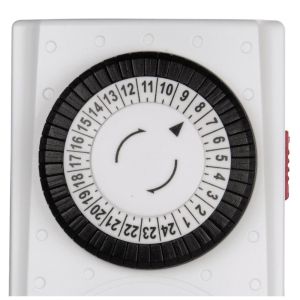 Mechanical Daily Timer HAMA Mini 121950, White