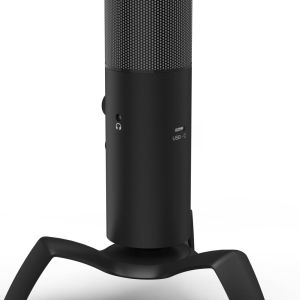 Microfon de birou iluminat uRage Stream 750 HD, negru