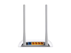Router wireless TP-LINK TL-WR840N, 2,4 GHz, 300 Mbps, 10/100
