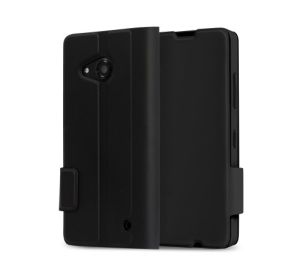 MS LUMIA 550 FLIP COVER BLACK