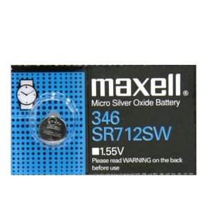 Baterie buton argintie MAXELL SR712 SW 1.55V / 346