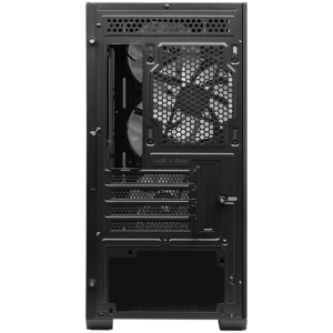 MSI MAG FORGE M100A, M-ATX Tower, M-ATX/ M-ITX, 1x USB 3.2 Gen 1 Type-A, 2x USB 2.0 Type-A, 1x Audio, 1x Mic, Power Button, 4x 120mm ARGB Fans, Mesh Panel, Acrylic panel.