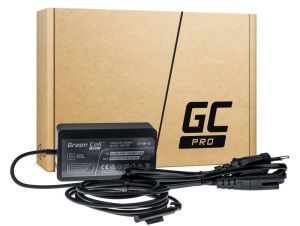 Notebook Power Supply MICROSOFT Pro 3/4/5/6 PRO 1706 65W 15V 4A  Microsoft Surface Laptop, Pro, Book, Go  GREEN CELL