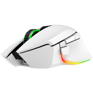 Razer Basilisk V3 Pro 35K, Gaming Mouse, Black, Razer HyperSpeed Wireless, Razer Chroma™ RGB, Focus Pro 35K Optical Sensor Gen-2, 35K DPI, 90-million Clicks, 4-Way Razer™ HyperScroll Tilt Wheel