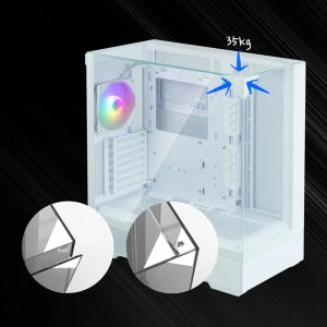 Zalman Case ATX - P40 Prism White