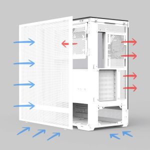 Zalman Case ATX - P40 Prism White