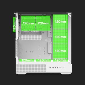 Zalman Case ATX - P40 Prism White