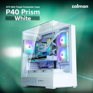 Zalman Case ATX - P40 Prism White