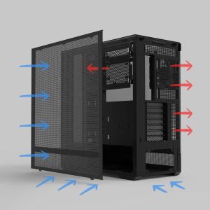 Zalman Case ATX - P40 Prism Black