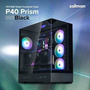 Zalman Case ATX - P40 Prism Black