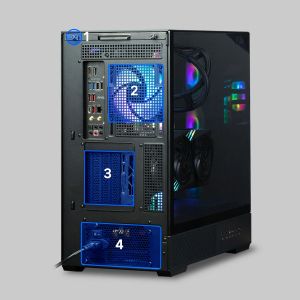 Zalman Case ATX - P40 Prism Black