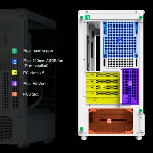 Zalman Case mATX - P10 White